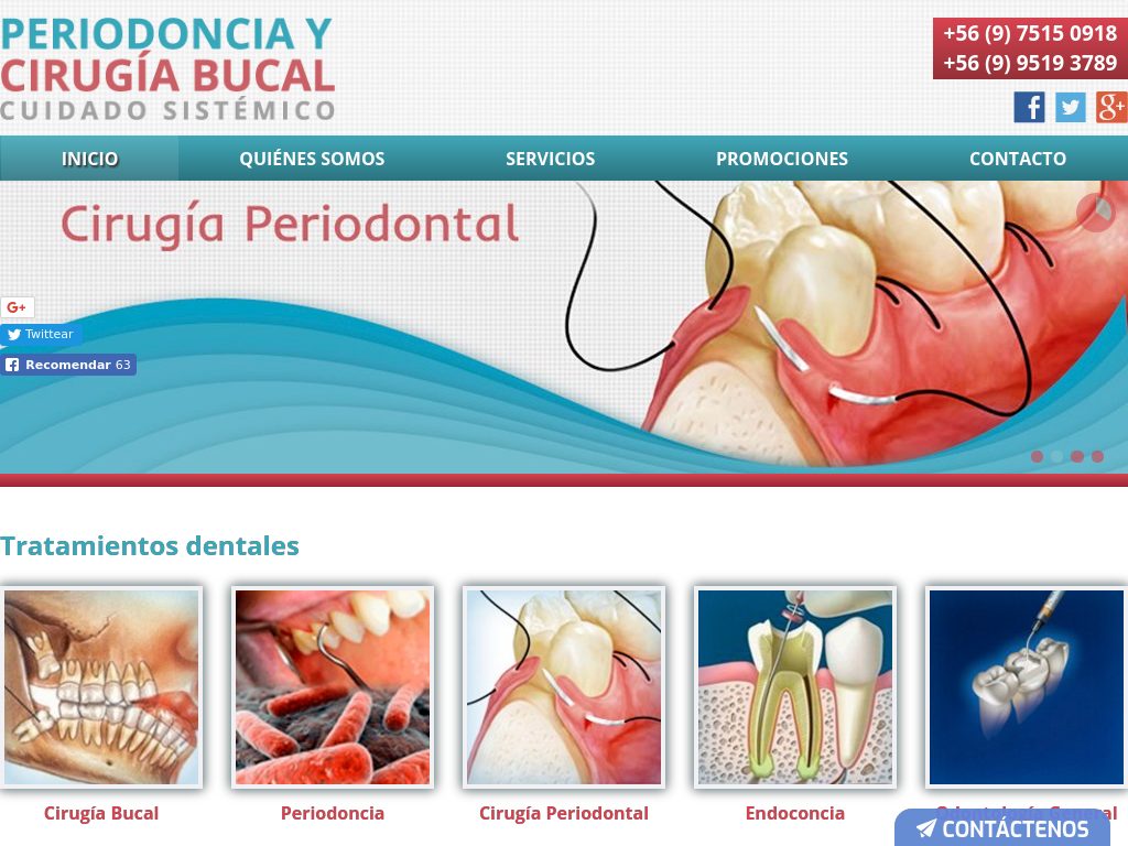 Extracción del tercer molar en providencia