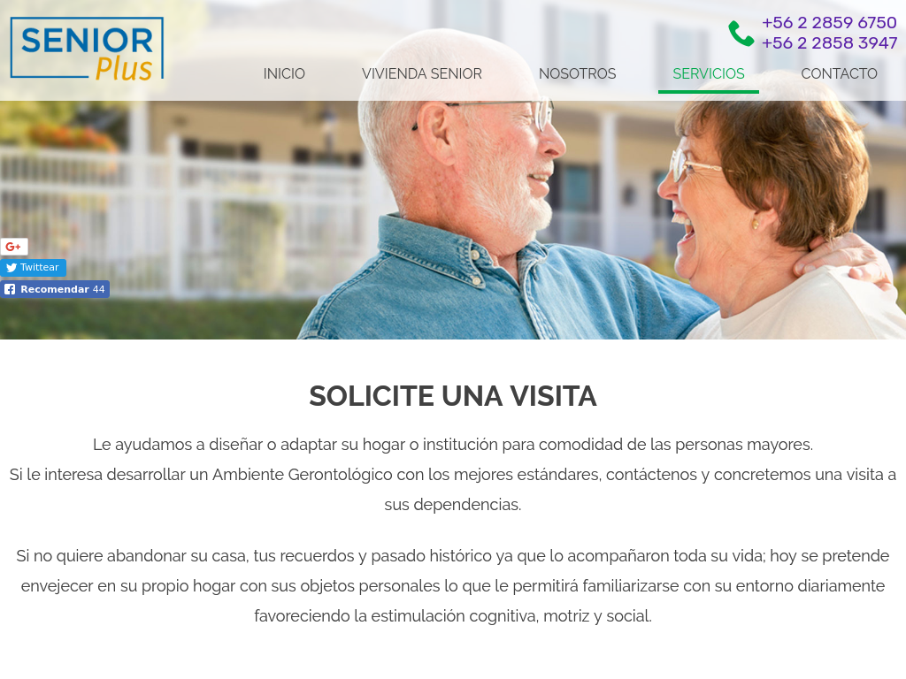 vivienda adaptada para adultos mayores