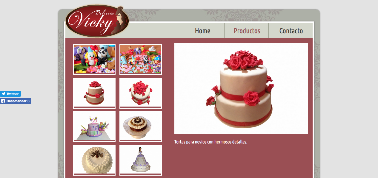 Tortas para baby shower en Chile