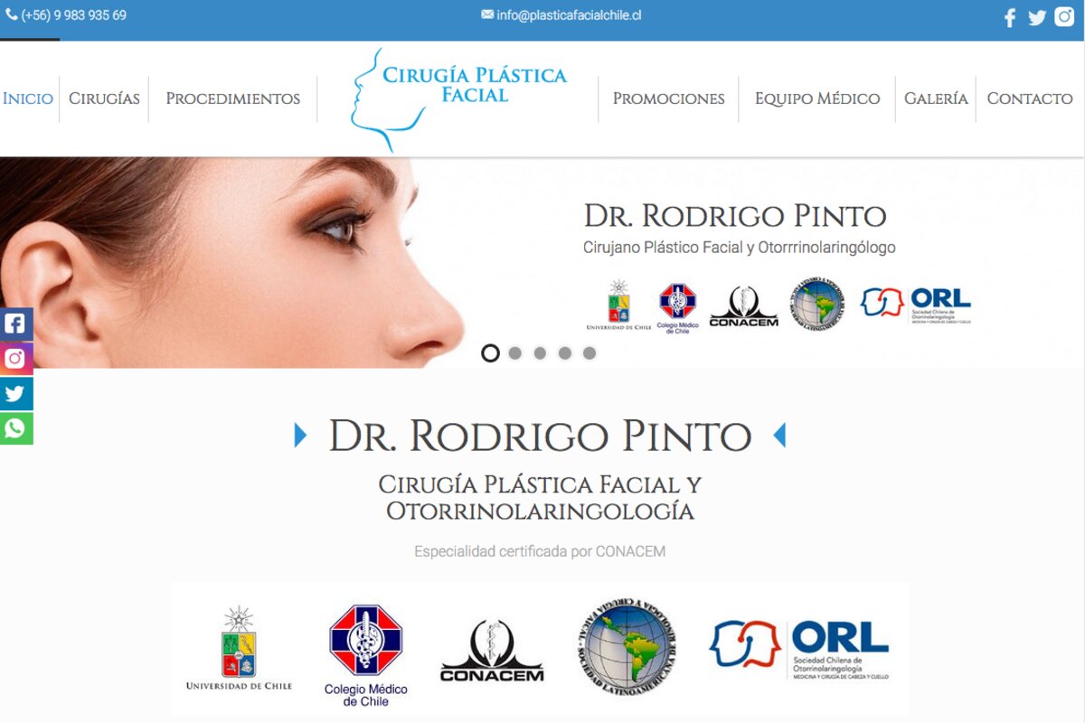 Rejuvenecimiento facial en Santiago