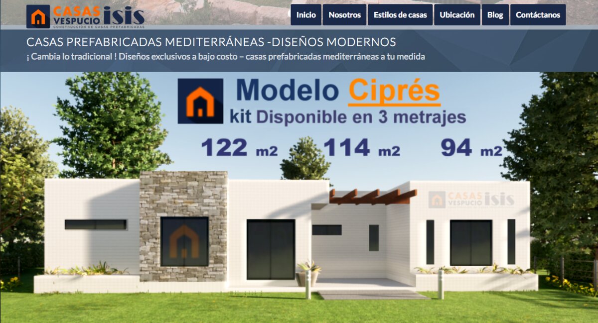 Casas modulares prefabricadas 